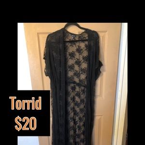 Torrid lace robe